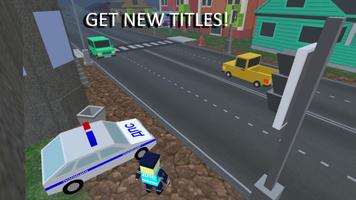 Russian Cars: Pixel Traffic Police Simulator screenshot 1