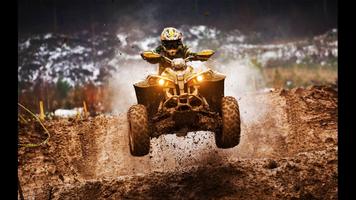 Motocross Race Walls الملصق