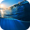 Love in Ocean. Wallpapers-APK