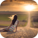 CRYING GIRL. SAD STYLE WALLS