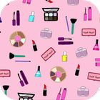 Pink Makeup Wallpaper أيقونة