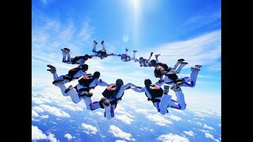 Sky Diving. Sport Wallpapers स्क्रीनशॉट 1