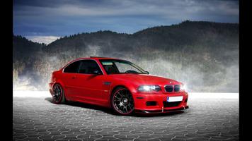 Poster The Red Car. Hot Wallpapers