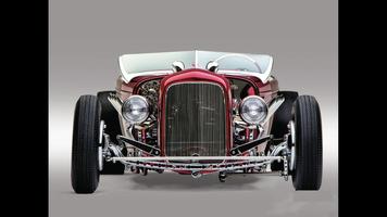 America Hot Rod Wallpaper پوسٹر