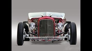 America Hot Rod Wallpaper Cartaz