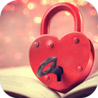 The Lock. Love Wallpapers أيقونة