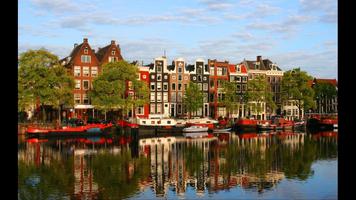 AMSTERDAM. WORLD WALLPAPER โปสเตอร์