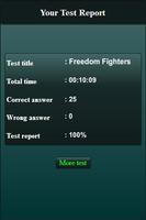 Freedom Fighters Quiz capture d'écran 3