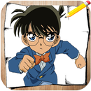APK How To Draw Detective Conan Characters