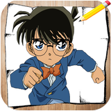 How To Draw Detective Conan Characters آئیکن