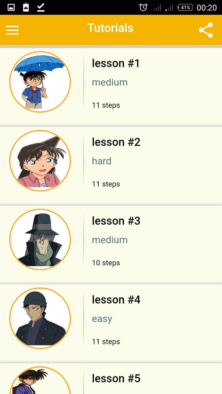 How To Draw Detective Conan Characters For Android Apk Download