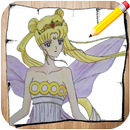 APK Draw Sailor Moon Characters