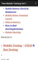 Free Mobile Online Training Vol-1 screenshot 2