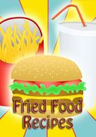 Fried Food Recipes پوسٹر