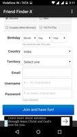 Friend Finder-X اسکرین شاٹ 1