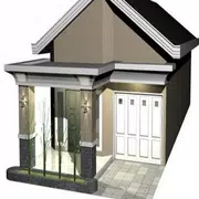 Front and Back Home Terrace Design