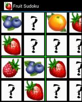 Fruit Sudoku poster