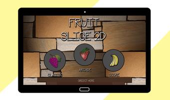 Poster Fruit Slice 2D