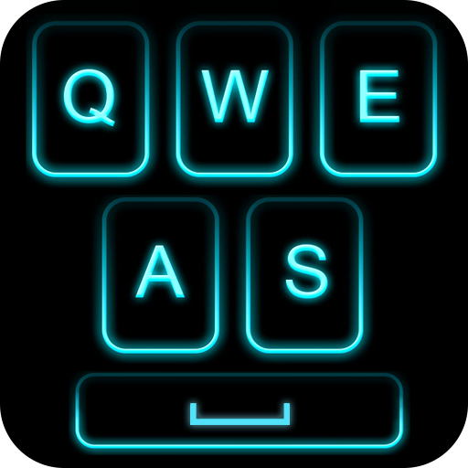 Neon teclado