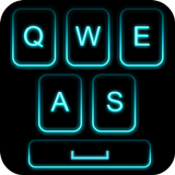 Neon teclado icono