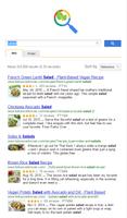 Vegan recipes search ポスター