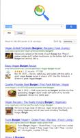 Vegan recipes search screenshot 1