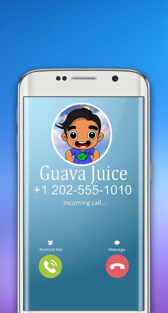 Call From Guava Juice Real Life Voice For Android Apk Download - guava roblox password