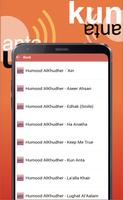 Lagu Humood AlKhudher Kun Anta MP3 capture d'écran 2