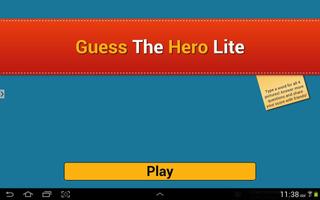 Guess The Name of Hero Lite capture d'écran 3