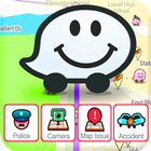 Free Waze GPS & Map Guide 2017 icône