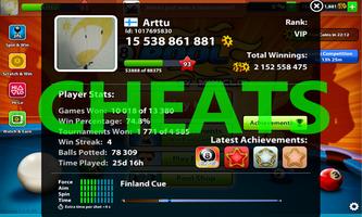 Unlimited Coins 8 Ball Pool Affiche