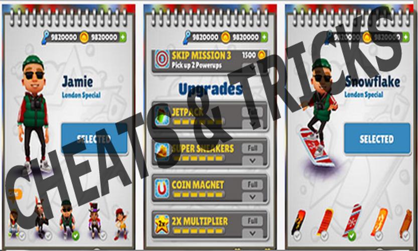 Subway Surfers redeem codes – free coins and keys