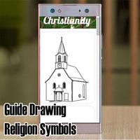 برنامه‌نما Guide Drawing Religion Symbols عکس از صفحه