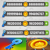 Coins Keys Subway Surfers icon