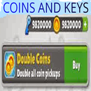 Keys Coins Subway Surfers APK