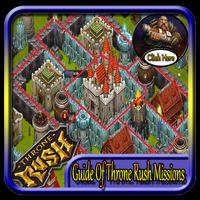 Guide Map Throne Rush Missions Affiche