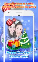 New Year Photo Frames 2017 الملصق