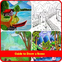 how to drawing scenery APK download