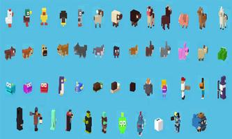 Characters For Crossy Road poster