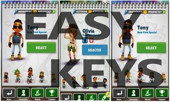 Full Coins Keys Subway Surfers capture d'écran 1