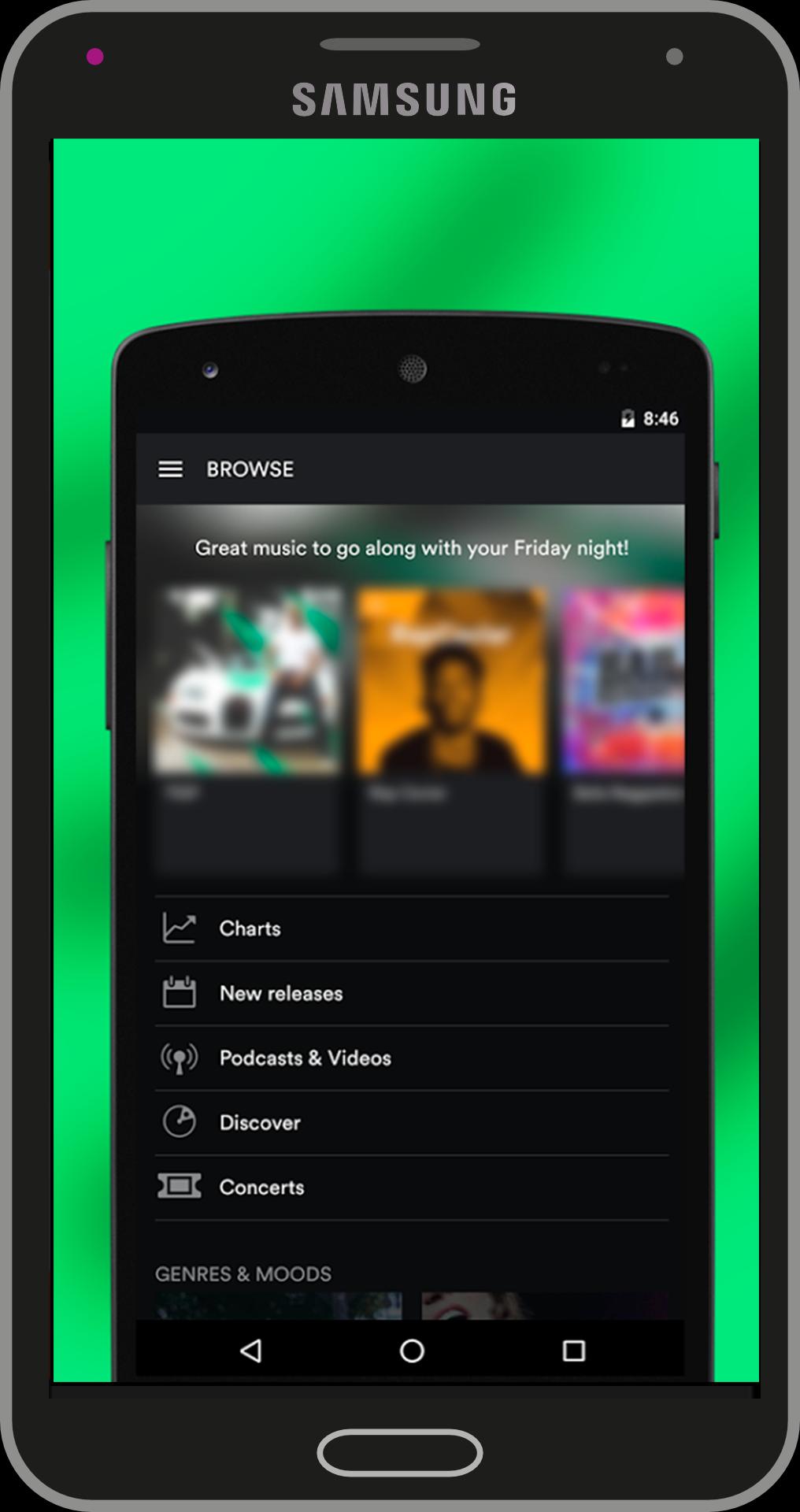 Spotify Music Player. Spotify Style Guide. Lite Music. Станция лайт музыка с телефона