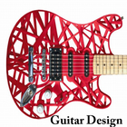 Conception de guitare icône