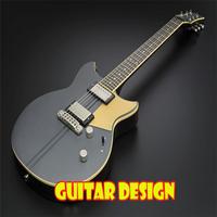 Guitar Design Affiche