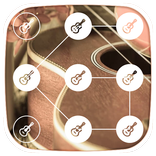 Guitar Pattern Lock Screen