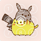 Kawaii Pusheen Cat Wallpapers Lock Screen Pattern icon