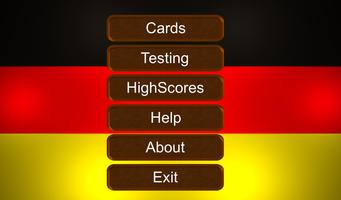 German Verbs' Cards captura de pantalla 3