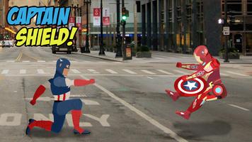 American Captain vs Avenging Iron Hero скриншот 1