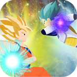 Super Saiyan God Goku v Ultra Instinct Blue Vegeta