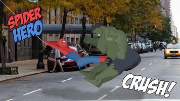 2 Schermata Amazing Spider-Hero vs Incredible Bulk Monster