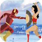 Amazon Wonder Warrior vs Flash Speed Hero icône